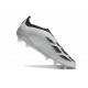 Scarpe da Calcio adidas Predator Elite Senza Lacci FG Argento Nero