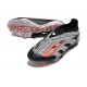 Scarpe da Calcio adidas Predator Elite Senza Lacci FG Argento Nero Rosso