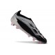 Scarpe da Calcio adidas Predator Elite Senza Lacci FG Argento Nero Rosso