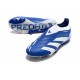 Scarpe da Calcio adidas Predator Elite Senza Lacci FG Blu Bianco