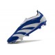 Scarpe da Calcio adidas Predator Elite Senza Lacci FG Blu Bianco