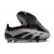 Scarpe Calcio adidas Predator Elite Senza Lacci FG Carbone Nero Core