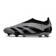 Scarpe Calcio adidas Predator Elite Senza Lacci FG Carbone Nero Core