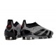 Scarpe Calcio adidas Predator Elite Senza Lacci FG Carbone Nero Core