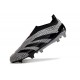 Scarpe Calcio adidas Predator Elite Senza Lacci FG Carbone Nero Core