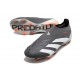 Scarpe da Calcio adidas Predator Elite Senza Lacci FG Nero Bianco