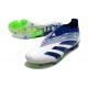 Scarpe da Calcio adidas Predator Elite Senza Lacci FG Bianco Blu Verde