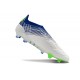 Scarpe da Calcio adidas Predator Elite Senza Lacci FG Bianco Blu Verde