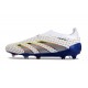 Scarpe da Calcio adidas Predator Elite Senza Lacci FG Bianco Grigio Blu Rosso