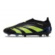 Scarpe da Calcio adidas Predator Elite Senza Lacci FG Nero Verde