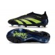 Scarpe da Calcio adidas Predator Elite Senza Lacci FG Nero Verde