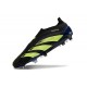 Scarpe da Calcio adidas Predator Elite Senza Lacci FG Nero Verde