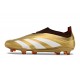 Scarpe da Calcio adidas Predator Elite Senza Lacci FG Oro Bianco