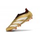 Scarpe da Calcio adidas Predator Elite Senza Lacci FG Oro Bianco