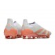 Scarpe da Calcio adidas Predator Elite Senza Lacci FG Almost Blu Arancione