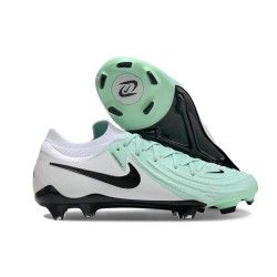 Nike Phantom Luna ii Elite Low FG Verde Bianco Nero