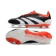 adidas Predator 24 Elite FG Nero Bianco Rosso