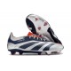 adidas Predator 24 Elite FG Argento Nero Rosso