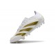 adidas Predator 24 Elite FG Bianco Oro