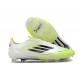 Adidas F50 Elite FG Nuovo Bianco Nero Giallo