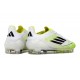 Adidas F50 Elite FG Nuovo Bianco Nero Giallo