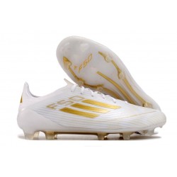 Adidas F50 Elite FG Nuovo Ftwr Bianco Oro Met