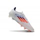 Adidas F50 Elite FG Nuovo Bianco Blu Rosso