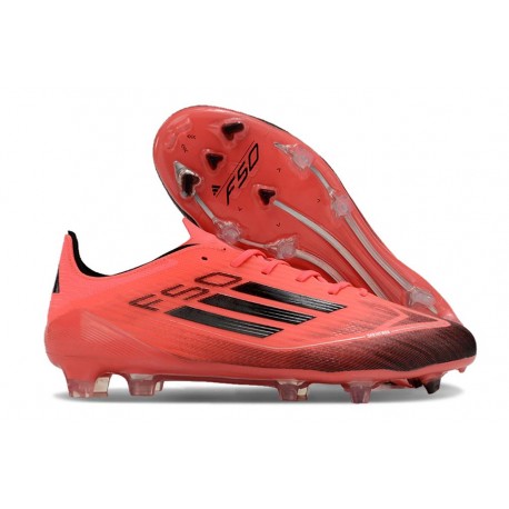 Adidas F50 Elite FG Nuovo Rosso Nero