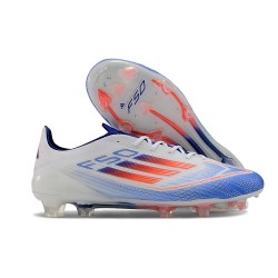 Adidas F50 Elite FG Nuovo Blu Bianco Rosso