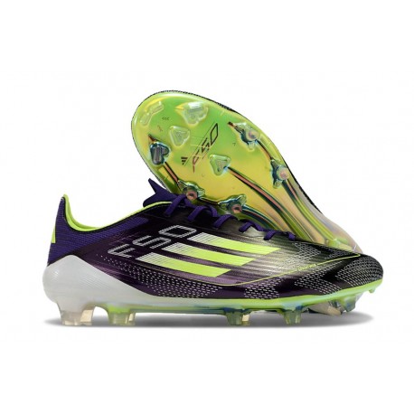 Adidas F50 Elite FG Nuovo Unity Viola Bianco Limone Lucido