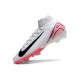 Nike Air Zoom Mercurial Superfly X Elite FG Bianco Rosso Nero