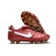 Scarpa Nike Tiempo Legend 10 Elite FG Ronaldo Rosso Bianco