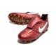 Scarpa Nike Tiempo Legend 10 Elite FG Ronaldo Rosso Bianco