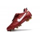 Scarpa Nike Tiempo Legend 10 Elite FG Ronaldo Rosso Bianco