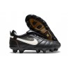 Scarpa Nike Tiempo Legend 10 Elite FG Ronaldo Nero Bianco