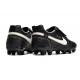 Scarpa Nike Tiempo Legend 10 Elite FG Ronaldo Nero Bianco