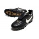 Scarpa Nike Tiempo Legend 10 Elite FG Ronaldo Nero Bianco