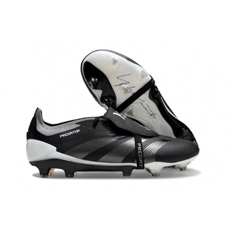 adidas Predator Elite Foldover Tongue FG Dark Spark - Nero Carbonio