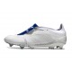 adidas Predator Elite Foldover Tongue FG Polar Victory - Bianco Argento Metallizzato Blu