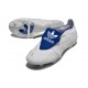 adidas Predator Elite Foldover Tongue FG Polar Victory - Bianco Argento Metallizzato Blu