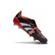 Scarpa adidas Predator Elite FT FG X MOMENTS Nero Bianco Rosso Vivido