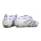 Scarpa adidas Predator Elite FT FG Bianco Argento Metallico Royal Acceso