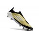 Adidas Scarpa da Calcio F50 Elite LL FG Oro Met Nero Bianco