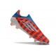 Adidas Scarpa da Calcio F50 Elite LL FG Rosso Blu Bianco