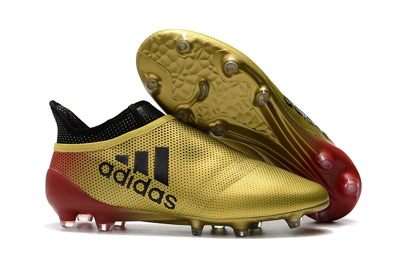 adidas X 17 Purespeed FG Scarpa Uomo Oro Rosso