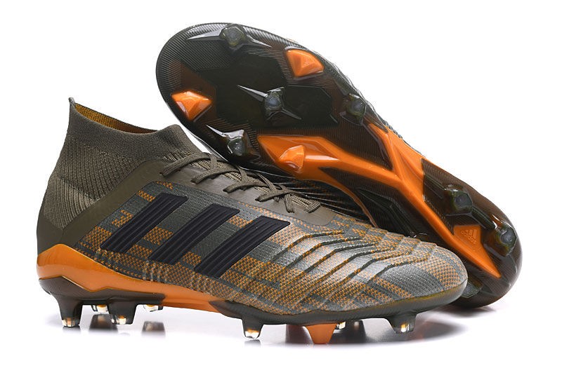 adidas Predator 18.1 FG Scarpe da Calcio Verde Nero Naranja