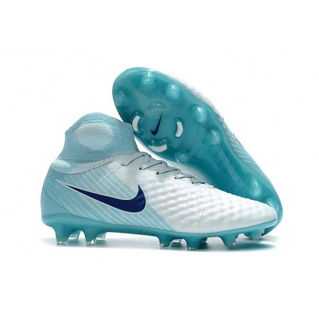 Nike Scarpe da Calcio Magista Obra II DF FG - Bianco Blu