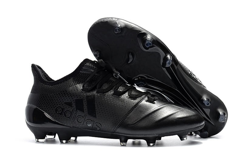 Adidas Scarpe Calcio X 17.1 FG Techfit Tutto Nero