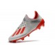 Scarpe da Calcio adidas X 19.1 FG Uomo Argento Rosso