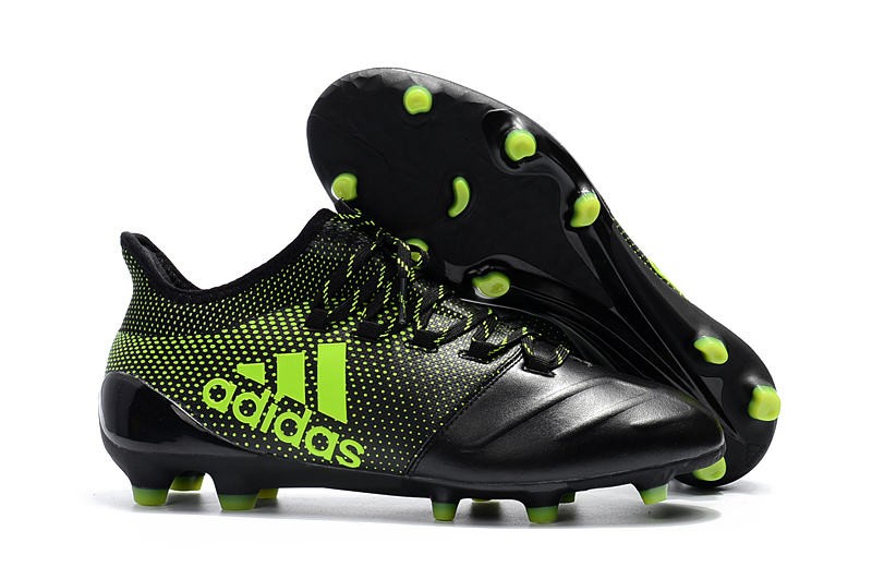 Adidas x 17.1 FG Scarpa da Calcetto Nero Verde